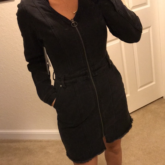 TINSEL TOWEN Denim dress - Picture 9 of 17